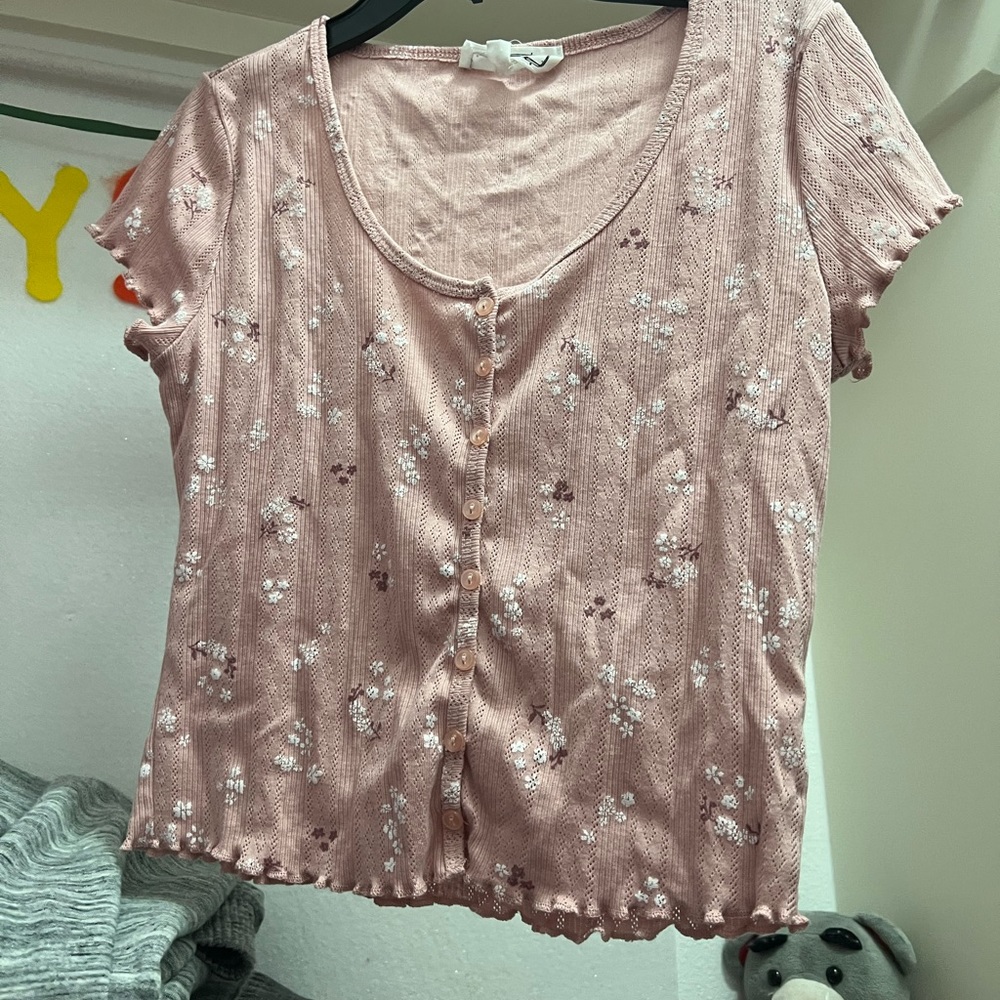 Pink top